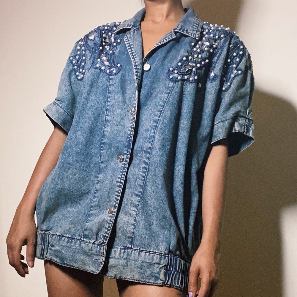 80’s denim jacket.